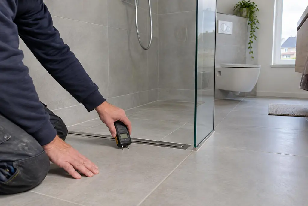 Lekdetectie Nieuwegein – badkamer in een nieuwbouwwoning