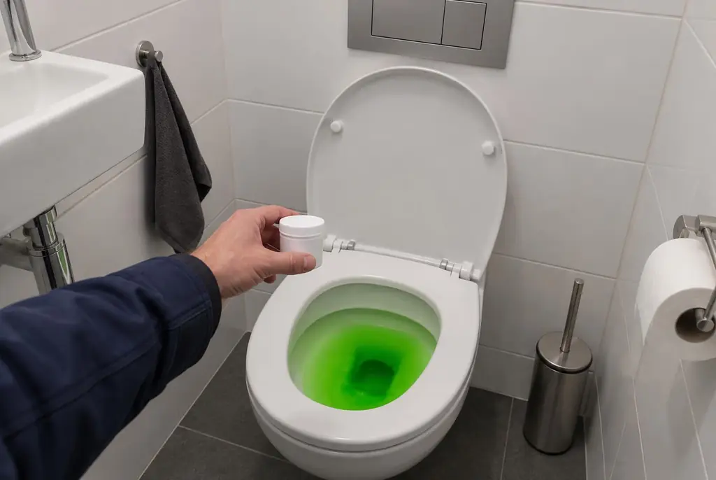 Lekdetectie Nieuwegein – kleurstoftest bij een lekkend toilet